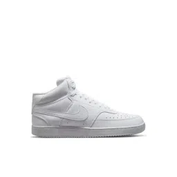 Nike Men's COURT VISION MID NN White Basketball Shoes