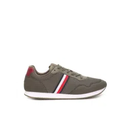 Tommy Hilfiger Men's Green Casual Sneakers