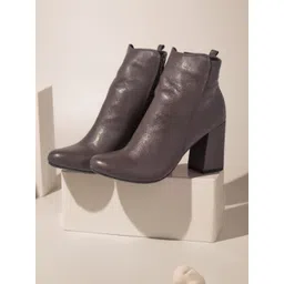 Inc 5 Women Block Heeled Regular Boots