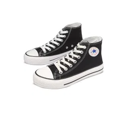 FTZ Men High-Top Canvas Sneakers