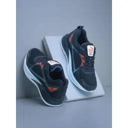 Asian Men's CIVIC-02 Navy Running Shoes