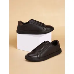 BYFORD by Pantaloons Men Printed PU Slip-On Sneakers