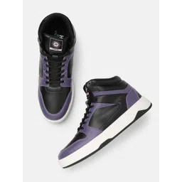 HRX by Hrithik Roshan Women Mid-Top Colourblocked Sneakers