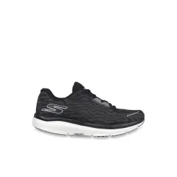 Skechers Women's GO RUN RIDE 10 Black White Running Shoes