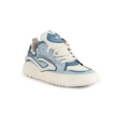 FAUSTO Men Colourblocked PU Sneakers