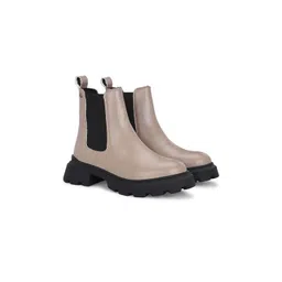 Delize Women Block-Heeled Chelsea Boots