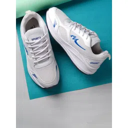 Spotwalk Men Mesh Running Non-Marking Shoes