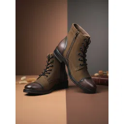 EZOK Women Leather Boots