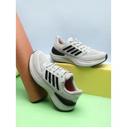 JQR Mens Grey Mesh Running Shoes