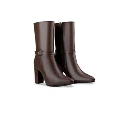 Bxxy Women Block Heel Winter Boots