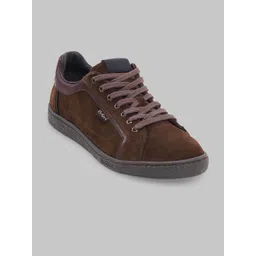 Kickers Men Colourblocked Leather Sneakers