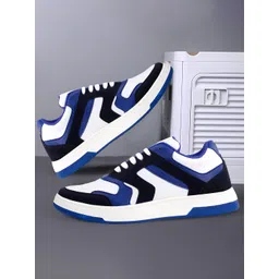 Bxxy Men Colourblocked Lace-up Sneakers