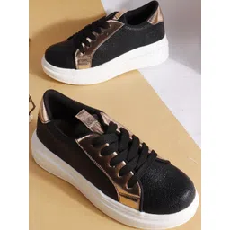 Denill Women Lace Up Smart Casual Sneaker Shoes