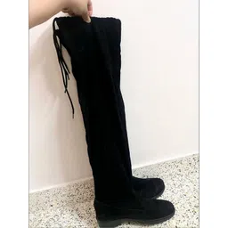 Froh Feet Women Casual Block-Heeled Regular Long Boots