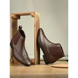 Roadster Men Trendy Brown Chelsea Boots