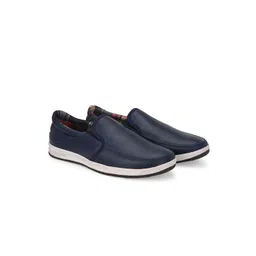 Azzaro Black Men Slip-On Sneakers