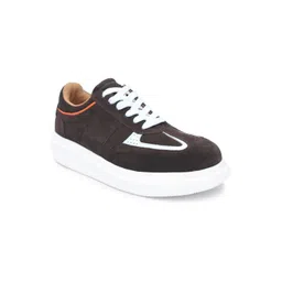 mccoy Men Leather Colourblocked Lace-Ups Lightweight Sneakers