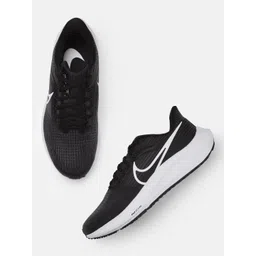Nike Women Black Air Zoom Pegasus 39  Road Running Shoes