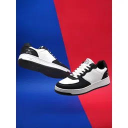 Flying Machine Men Otis Perforated Colourblocked Sneakers