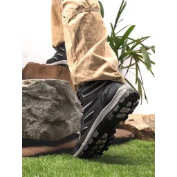 bacca bucci Men ENDURO High-Top Outdoor Hiking Boots