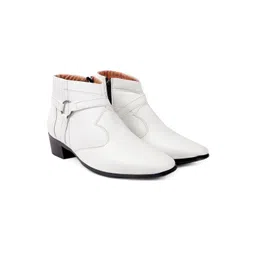 Bxxy Men Textured Height Increasing Regular Formal Boots