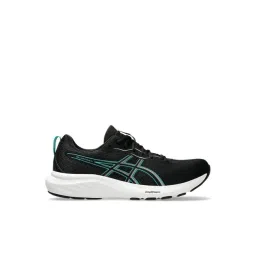 Asics Men's GEL-CONTEND 9 Black & Wave Teal Running Shoes