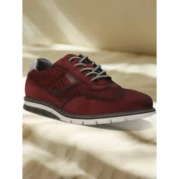 Bugatti Men's Simone Comfort Red Casual Sneakers