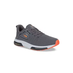 Campus Men Grey Mesh Running Shoes
