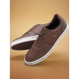U.S. Polo Assn. Men's Brown Casual Sneakers