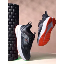 Leap7X by Liberty Men's Black Running Shoes