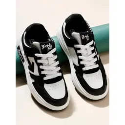 Spykar Men's Pavel Black Casual Sneakers