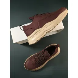 Hoversole Men's Gravity Brown Casual Sneakers