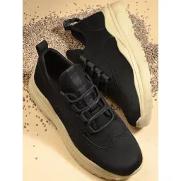 Hoversole Men's Gravity Black Casual Sneakers