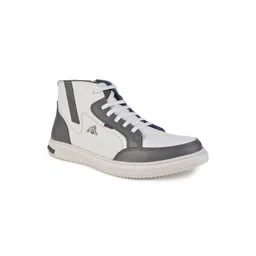 Jaripeo by Buckaroo Men Colourblocked Mid-Top Lace-Up Sneakers