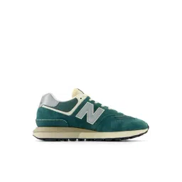 New Balance Men's 574 Acidic Green Casual Sneakers