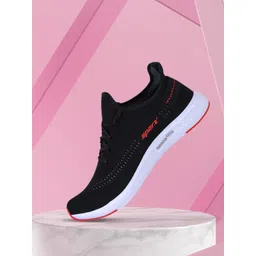 Sparx Men Black Mesh Running Shoes