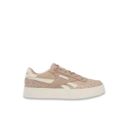 Reebok Women's Court Advance Bold Classics Dusty Pink Sneakers
