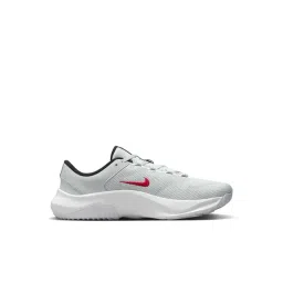 Nike Men's M LEGEND ESSENTIAL 3 NN Pure Platinum, White, Black & University Red Running Shoes