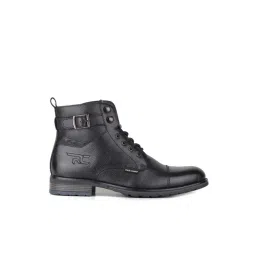 Red Chief Men's Black Derby Boots