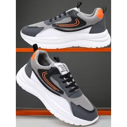 WHITE WALKERS Men Grey Synthetic Casual Shoes