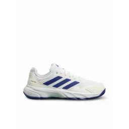 Adidas Men's CourtJam Control 3 White Tennis Shoes