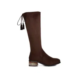 London Rag Women's Brown Casual Booties