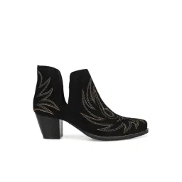 Carlo Romano Women's Black Casual Booties