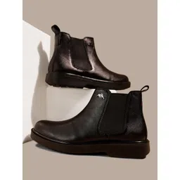 Buckaroo Vegan Leather Chelsea Boots