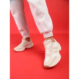 Truffle Collection Women's Beige Casual Sneakers