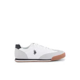 U.S. Polo Assn. Men's TREVIRI White Sneakers