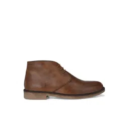 Carlo Romano Tan Men's Chukka Boots