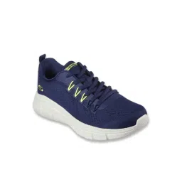 Skechers Men's BOBS B FLEX - ELECTRIC COOL Navy Running Shoes