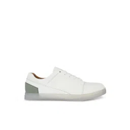San Frissco Men's White Casual Sneakers