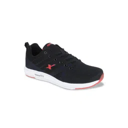 Sparx Men Black Mesh Running Shoes